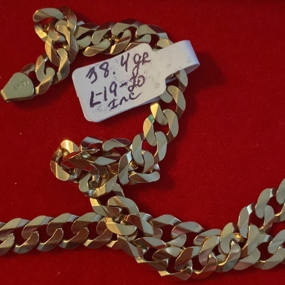 14kt Italian Gold Chain solid yellow gold 38.4 gr pure solid gold Italy Unisex - Picture 6 of 9